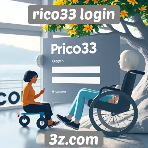 Acessibilidade do site rico33 login para novos usuários